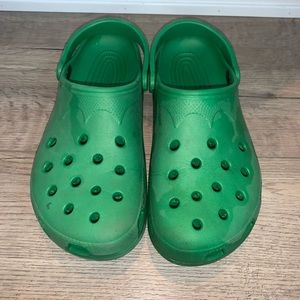 Green Crocs